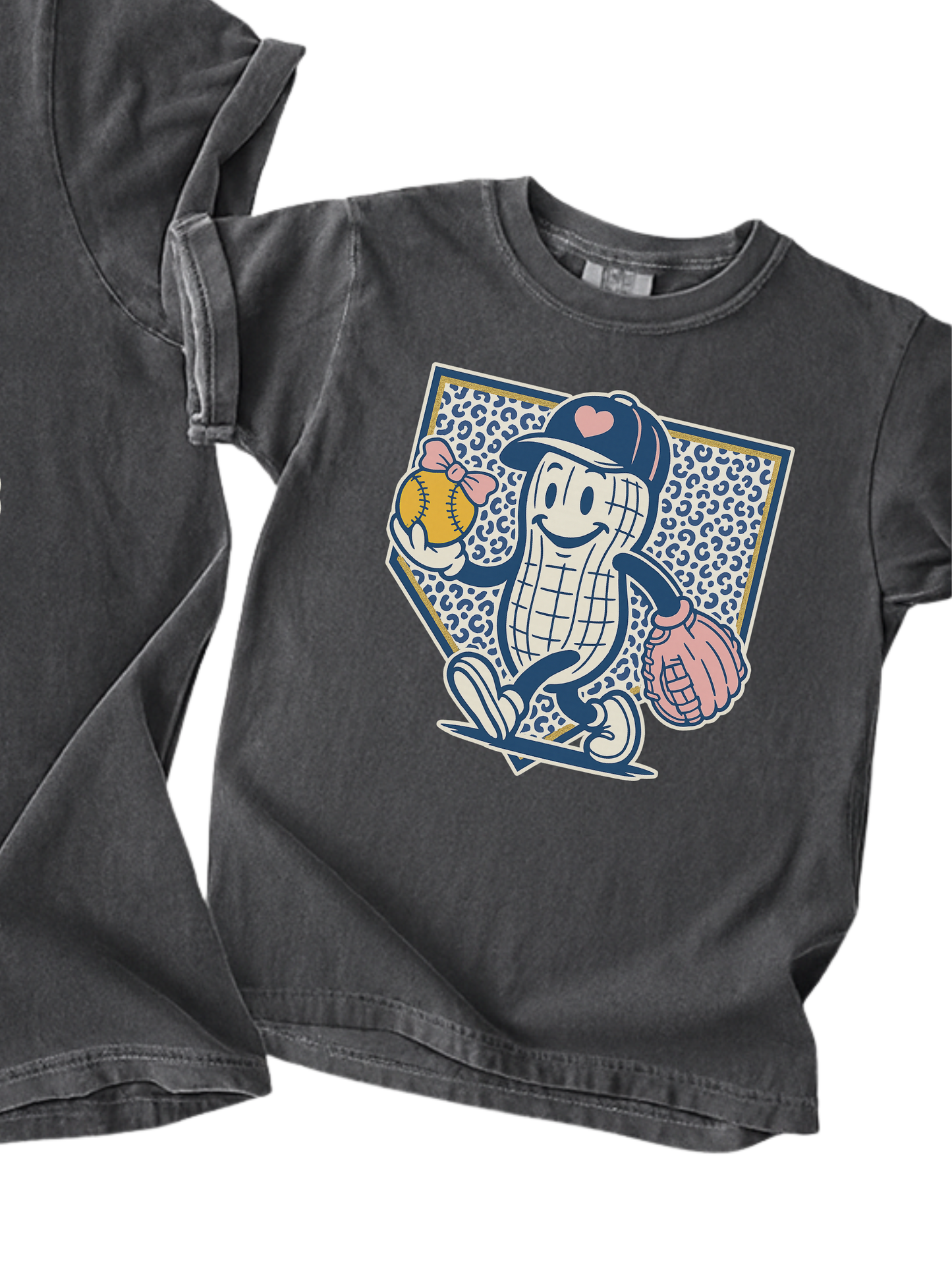 YOUTH Softball Peanut Mascot Tee