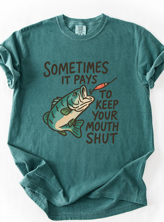 Keep Your Mouth Shut Tee