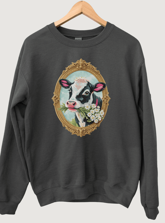 Cow Portrait Sweatshirt
