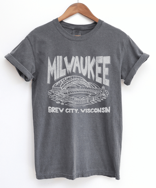 Milwaukee Stadium Vintage Tee