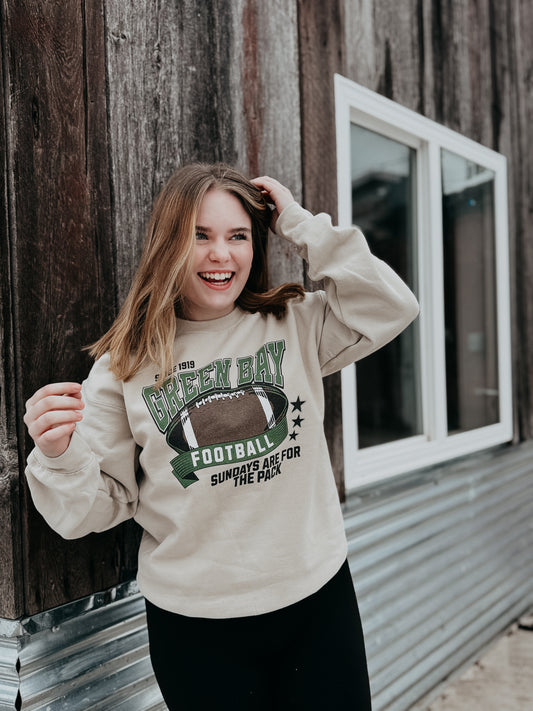 Vintage Green Bay Sunday Sweatshirt