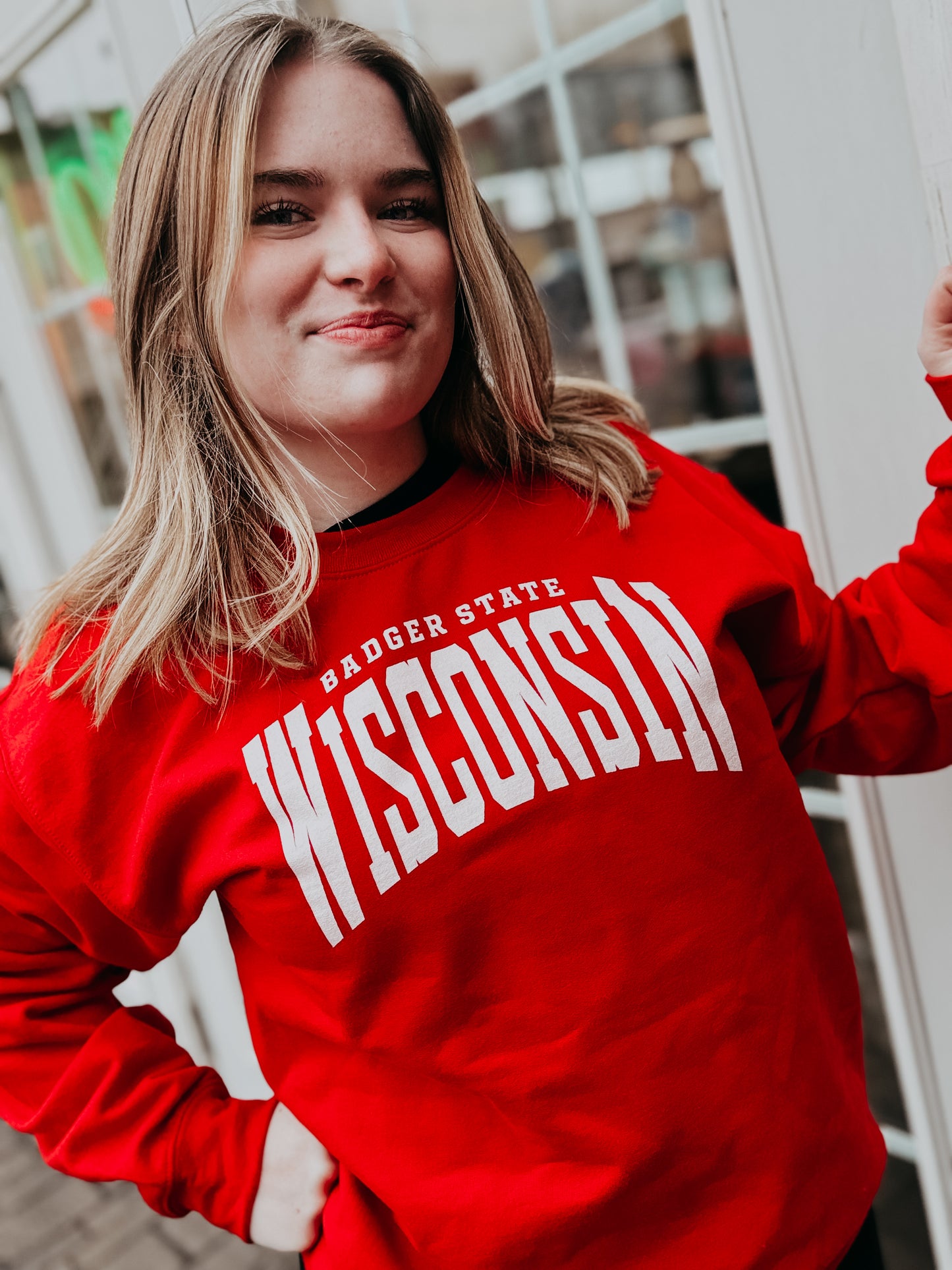 Wisconsin Badger State Crewneck