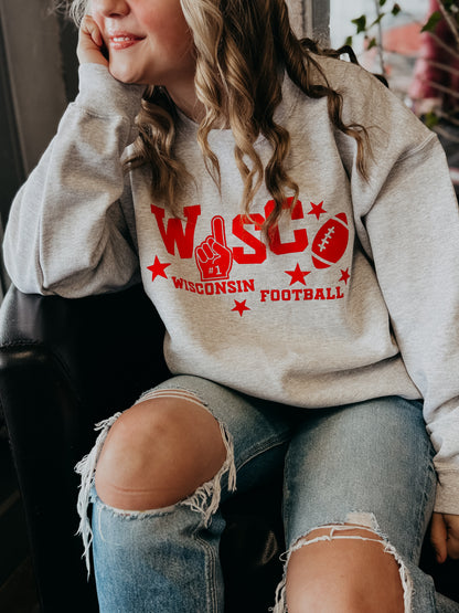 Wisconsin Football Crewneck
