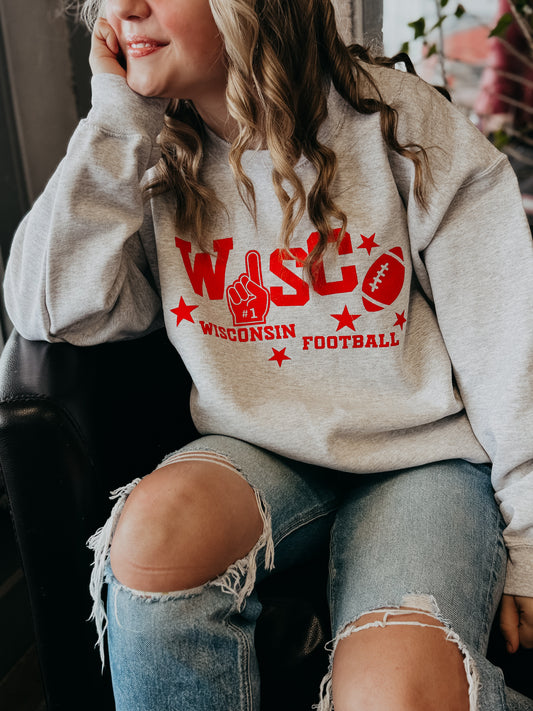 Wisconsin Football Crewneck