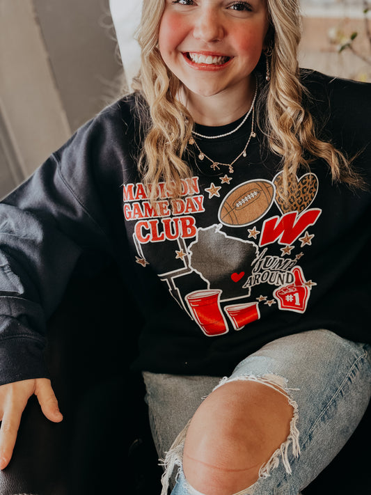 Madison Gameday Club Crewneck