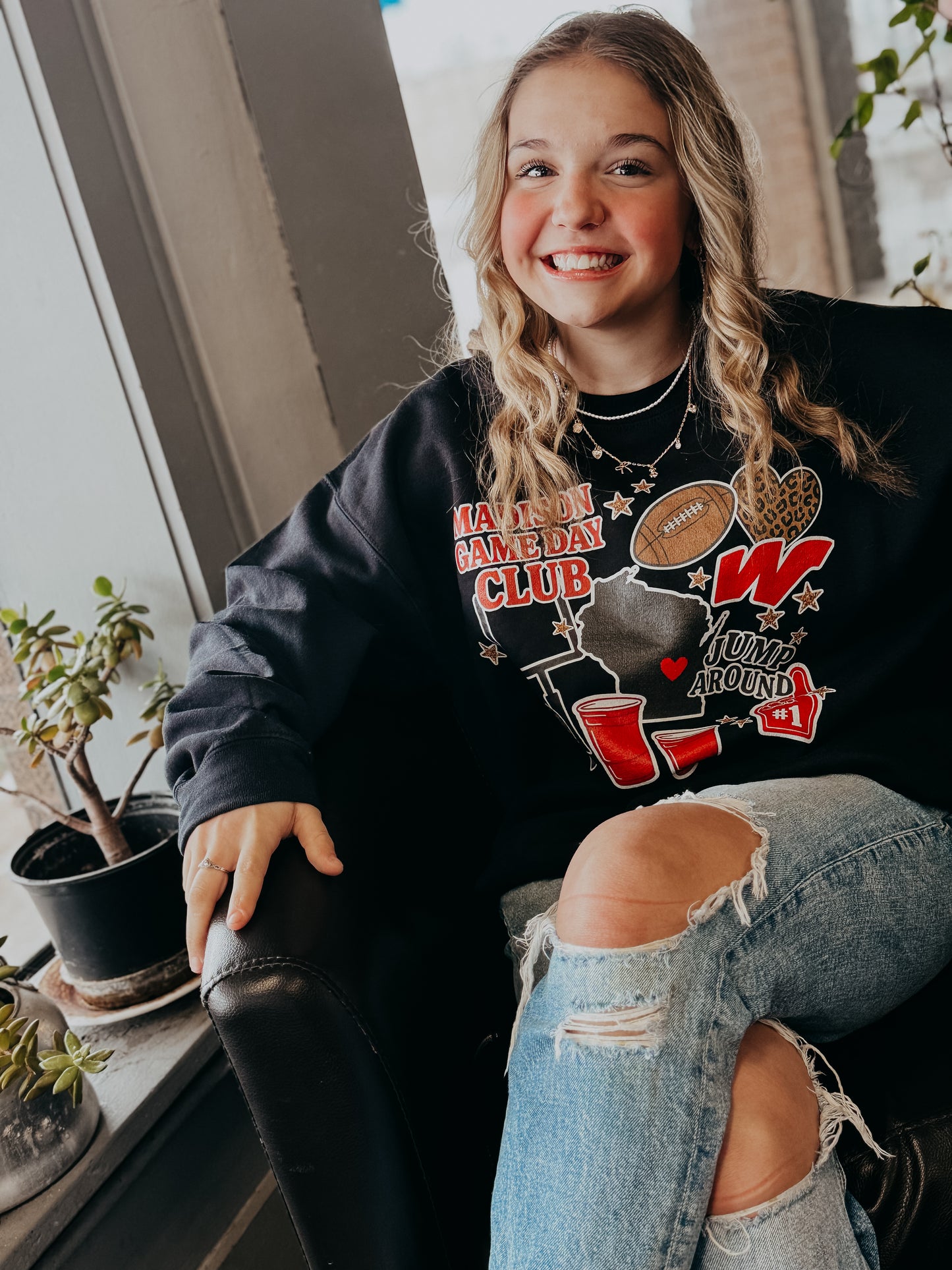 Madison Gameday Club Crewneck