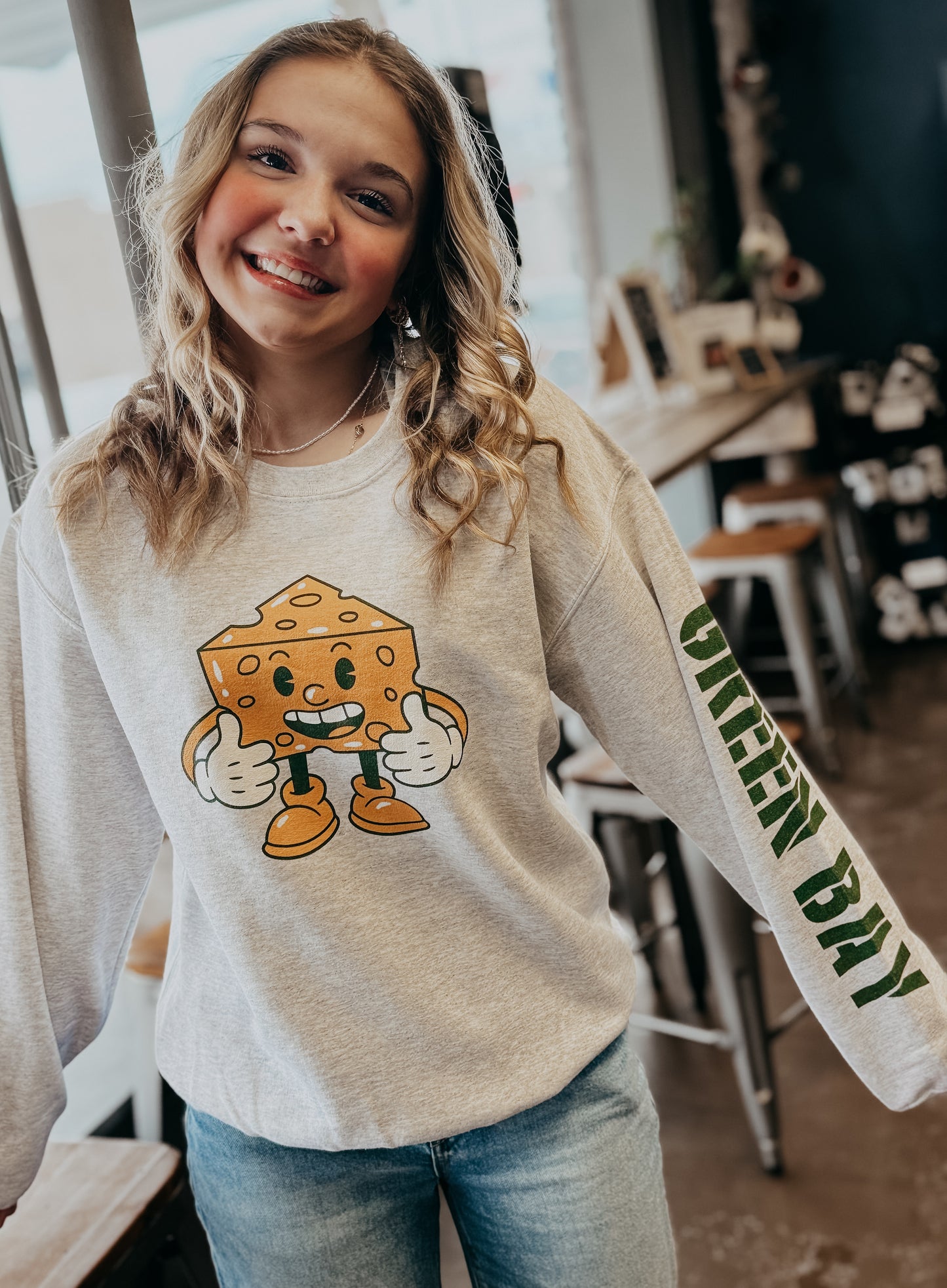 Cheesehead Crewneck