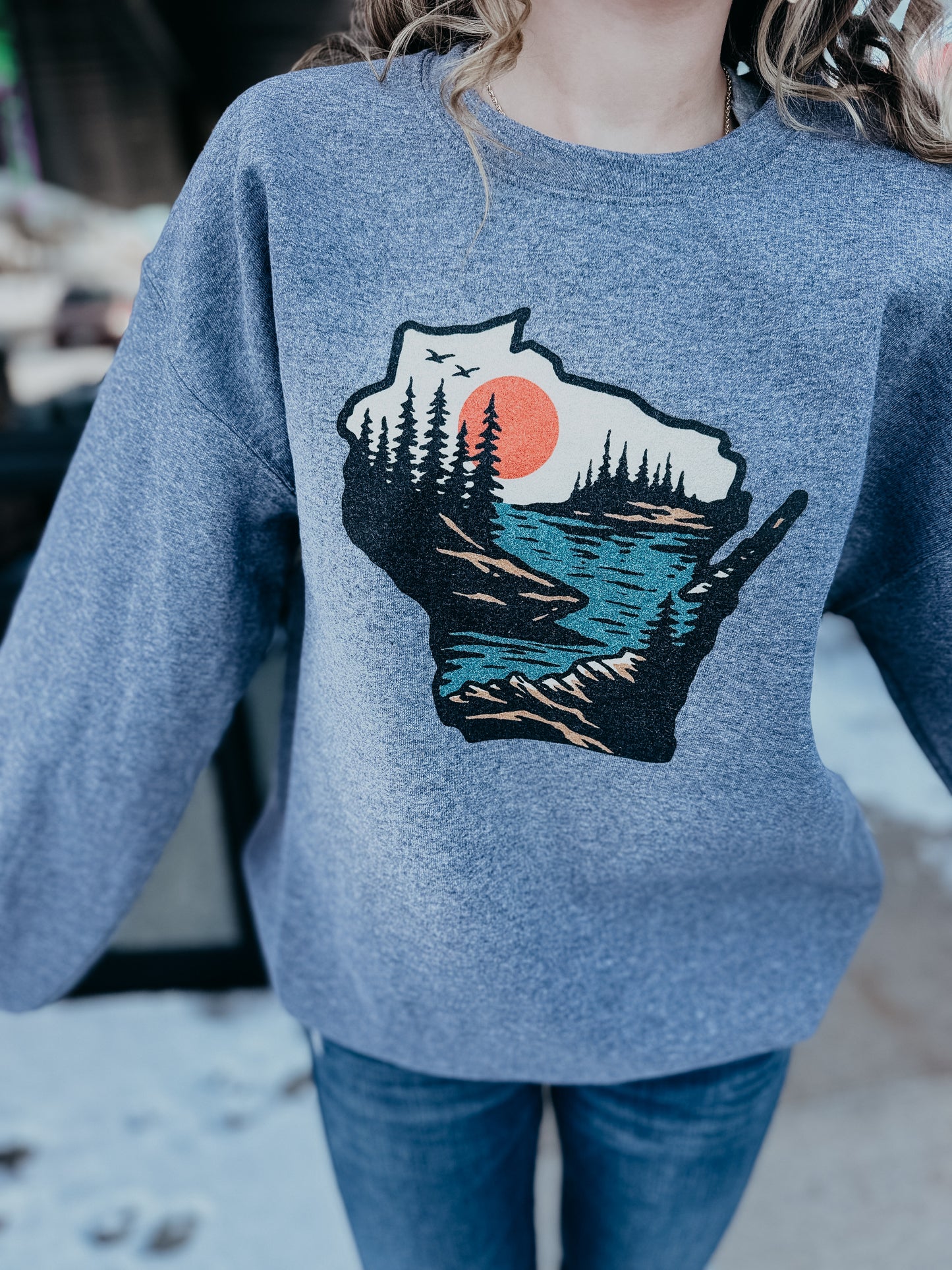 Wisconsin Wilderness Crewneck