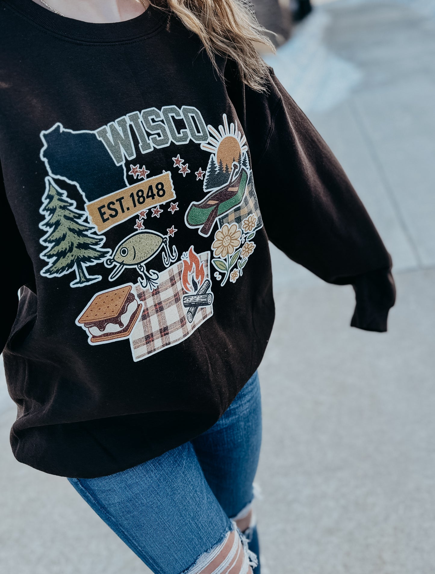 Wisco Nature Crewneck