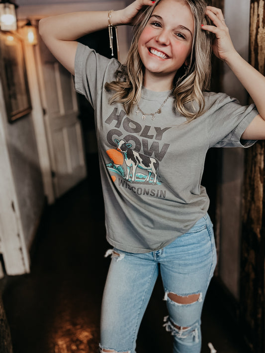 Holy Cow Wisconsin Tee