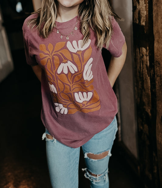 Floral Print Tee