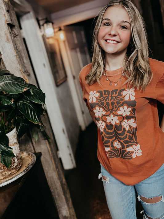 Floral Graphic Tee