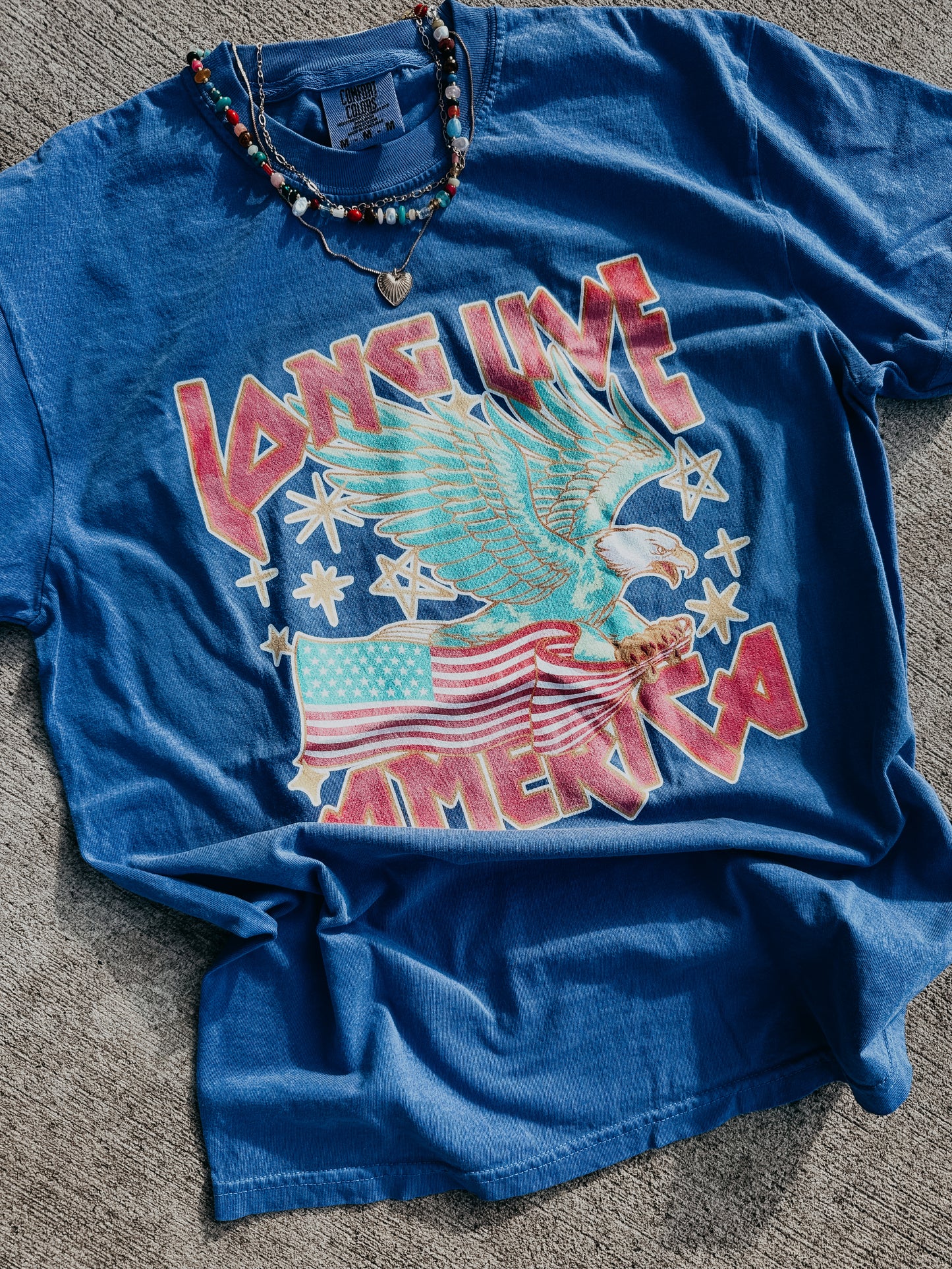 Long Live America Comfort Colors Tee