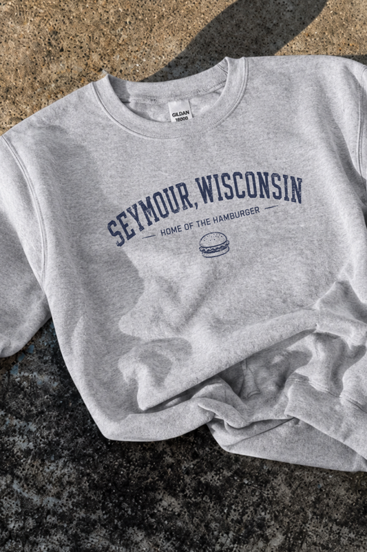 Basic Home of the Hamburger Crewneck