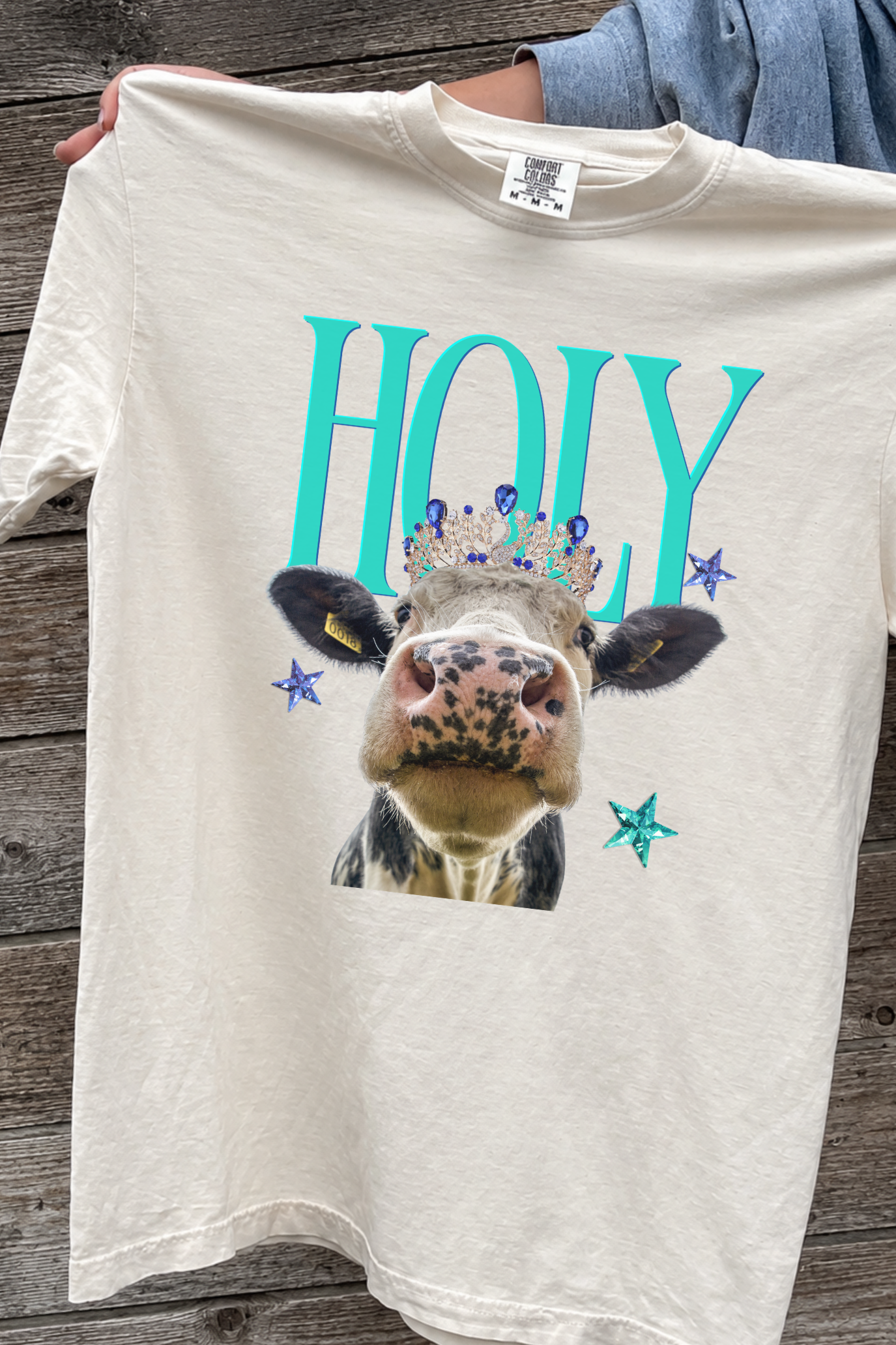 Holy Fancy Cow Tee