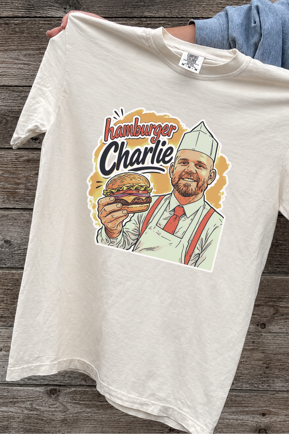 Hamburger Charlie Ben Tee