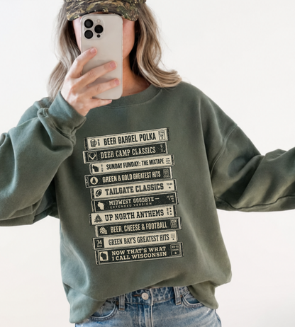 Wisconsin Greatest Hits Sweatshirt