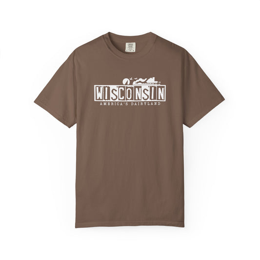 Wisconsin License Plate Tee