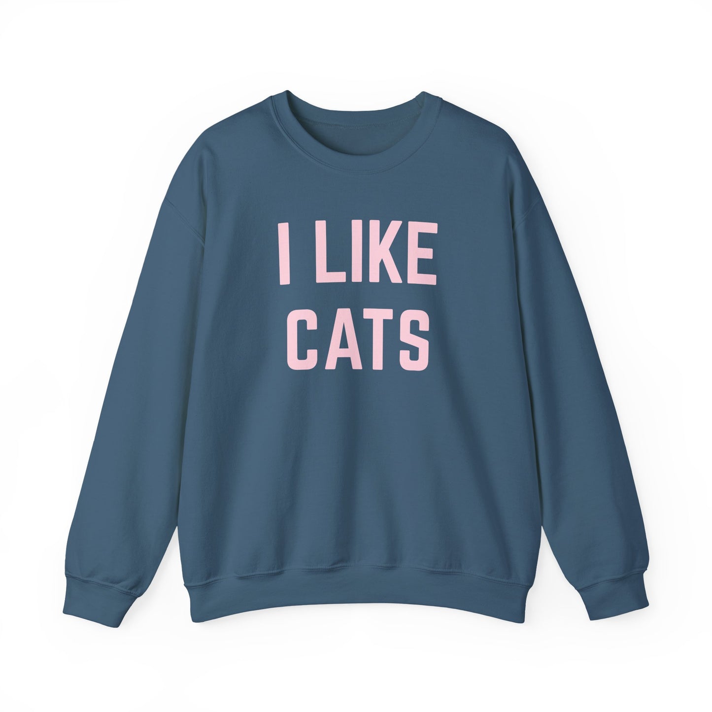 I Like Cats Crewneck Sweatshirt