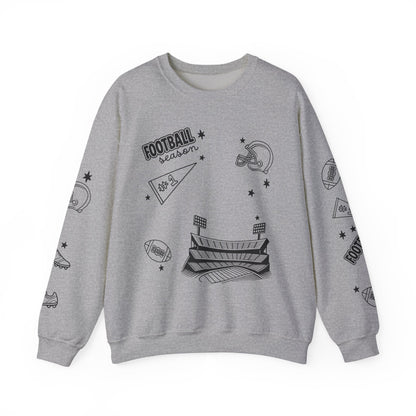 Boutique Football Crewneck
