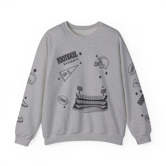 Boutique Football Crewneck