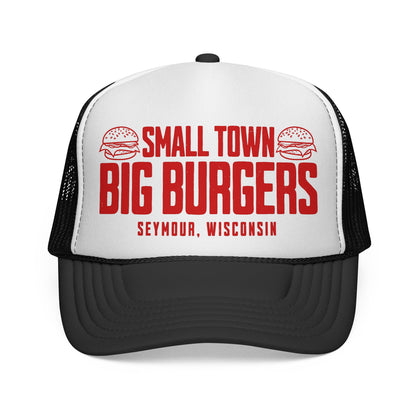 Small Town Big Burgers Trucker Hat