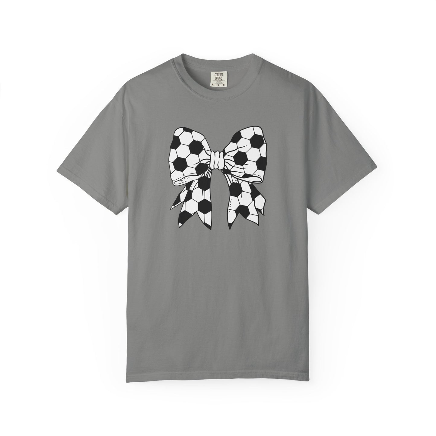 Soccer Ball Bow T-Shirt