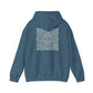 Indigo Paisley Back Print Hoodie
