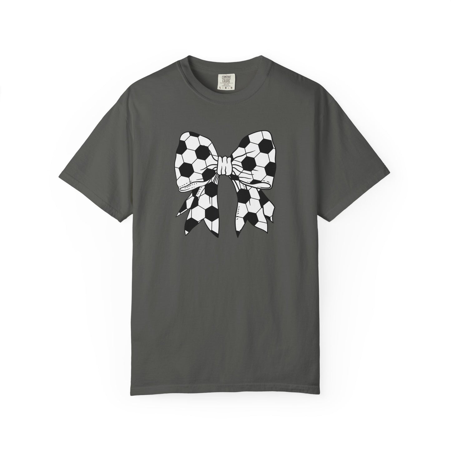 Soccer Ball Bow T-Shirt