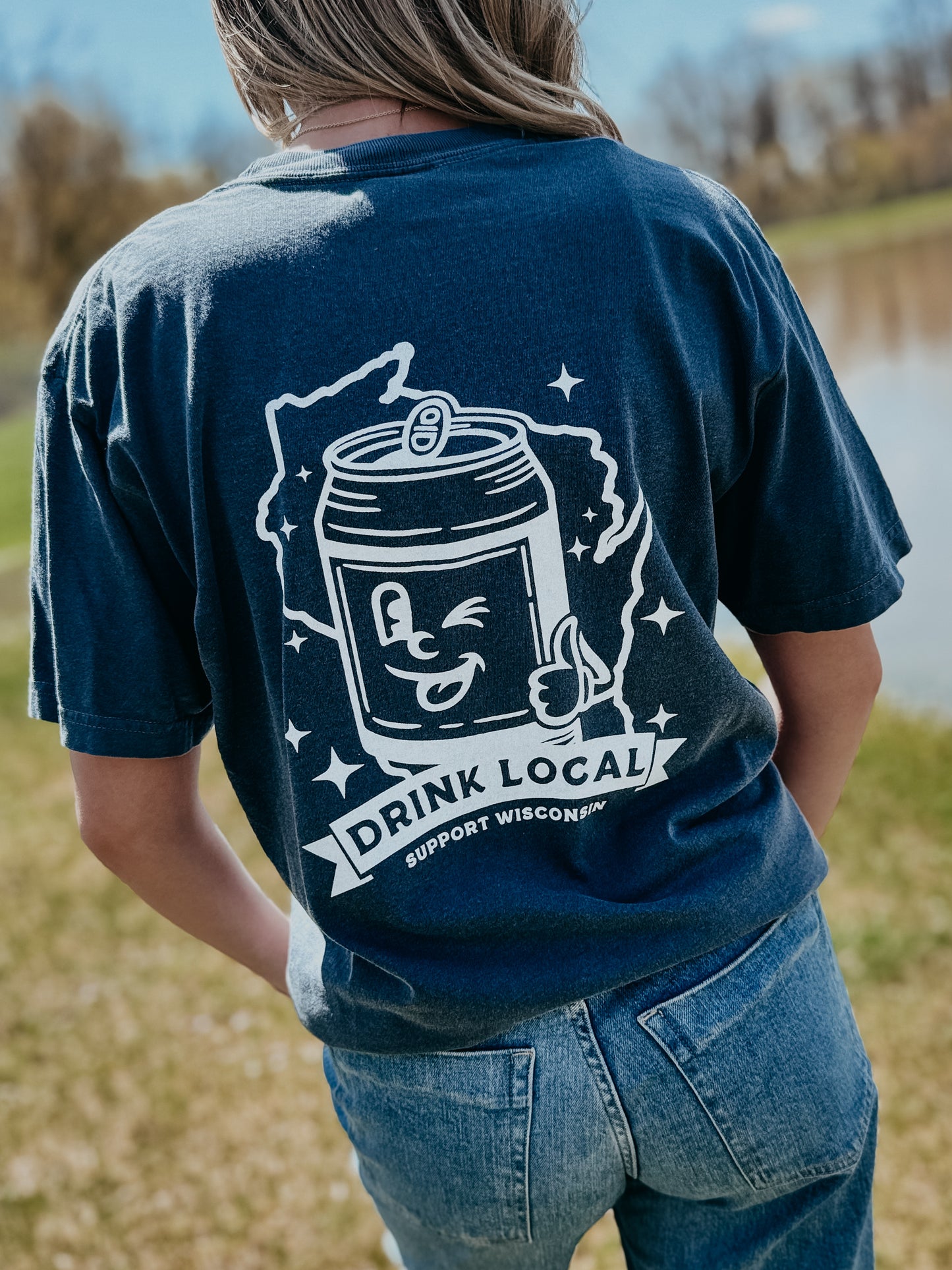 Drink Local Wisconsin Tee