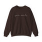 Any Words Script Font Crewneck