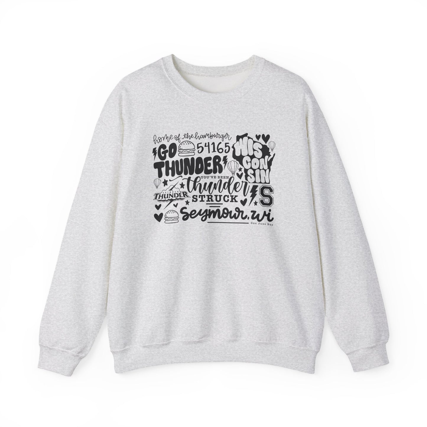 Handlettered Seymour Crewneck