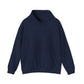 Indigo Paisley Back Print Hoodie