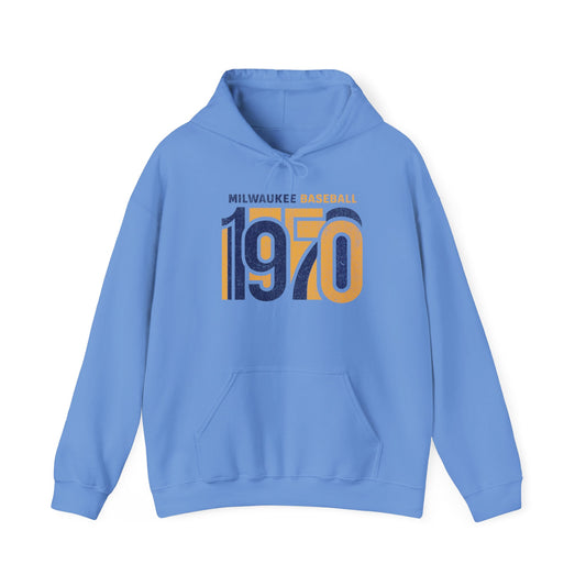 1970 Milwaukee Baseball Hoodie