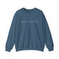 Any Words Script Font Crewneck