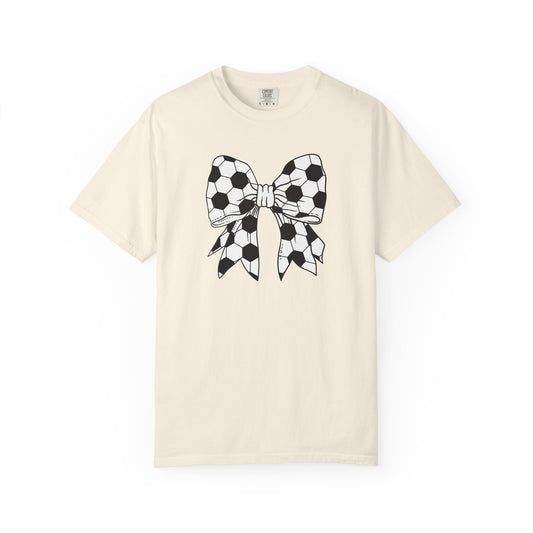 Soccer Ball Bow T-Shirt