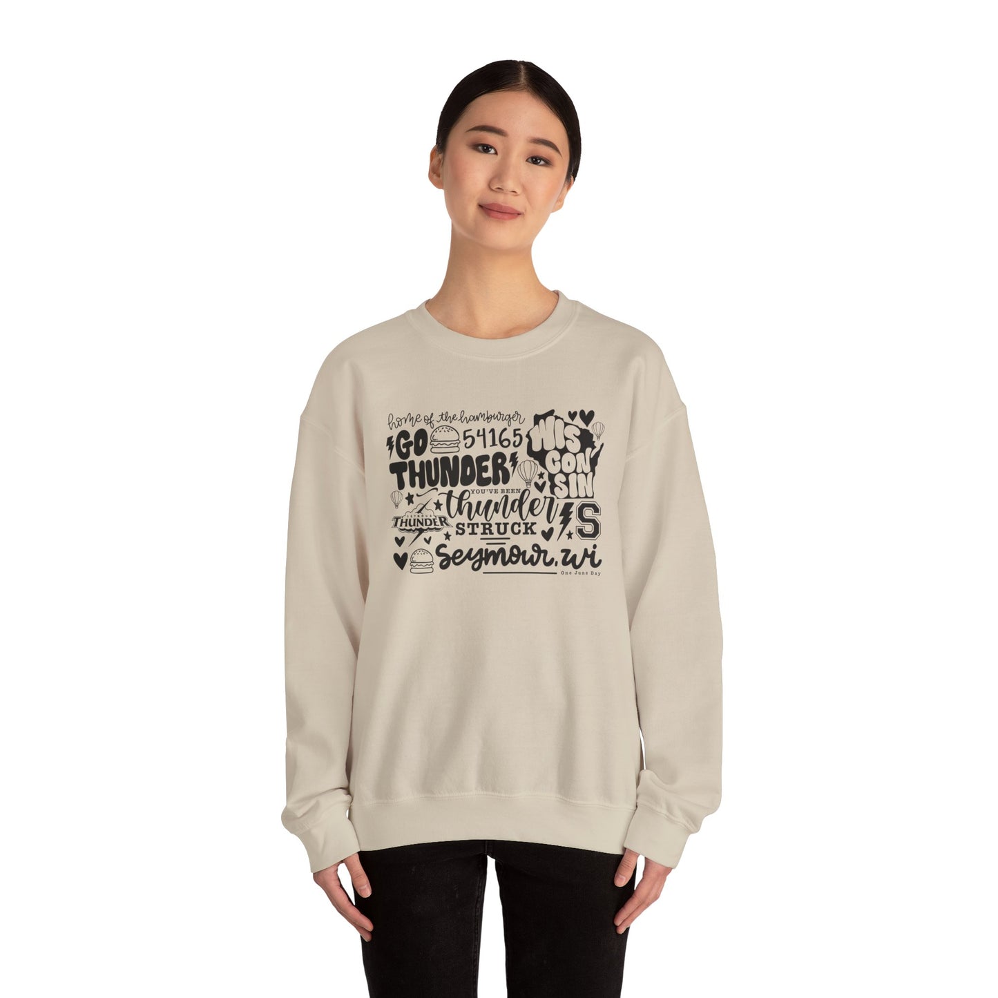 Handlettered Seymour Crewneck
