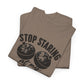 Stop Staring at My Bobbers T-Shirt | Funny Fishing Tee