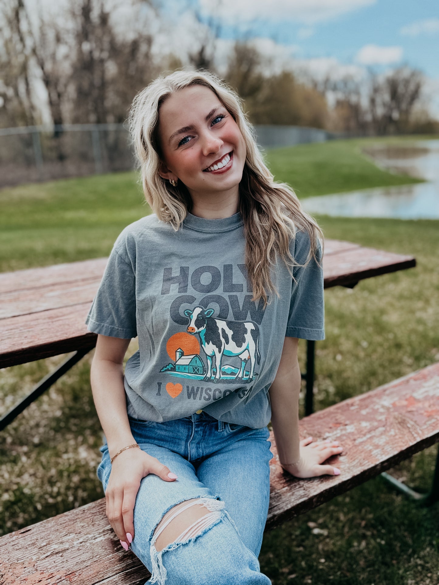 Holy Cow Wisconsin Tee