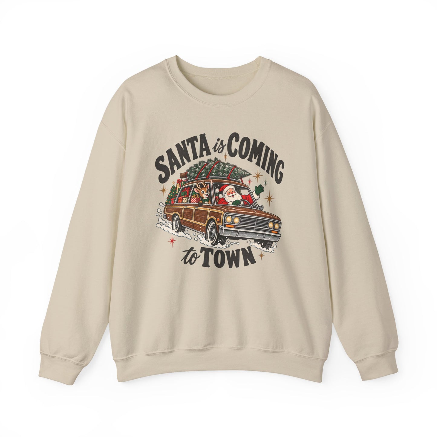 Santa is Coming to Town Sweatshirt