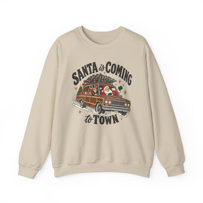 Santa is Coming to Town Sweatshirt
