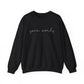 Any Words Script Font Crewneck
