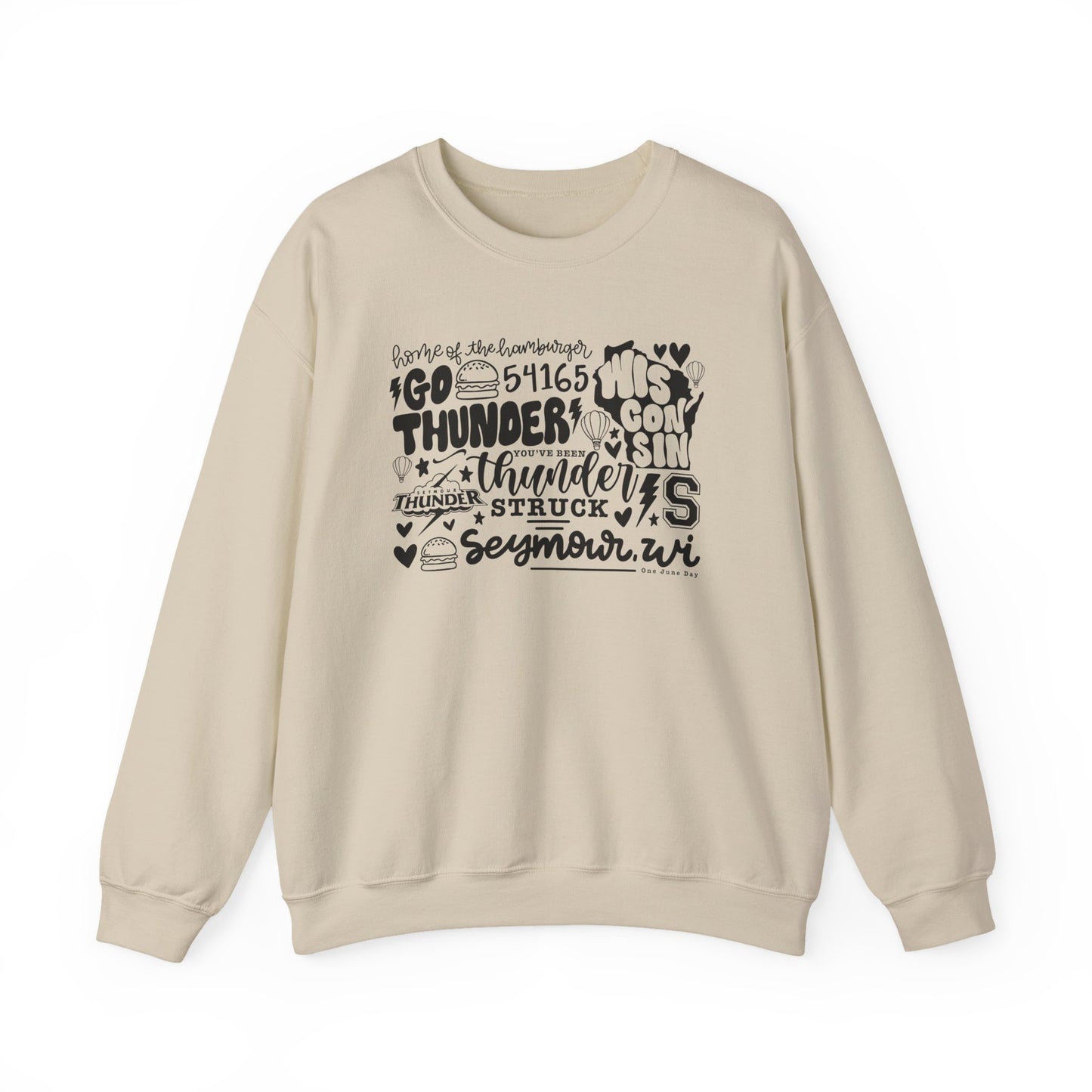 Handlettered Seymour Crewneck