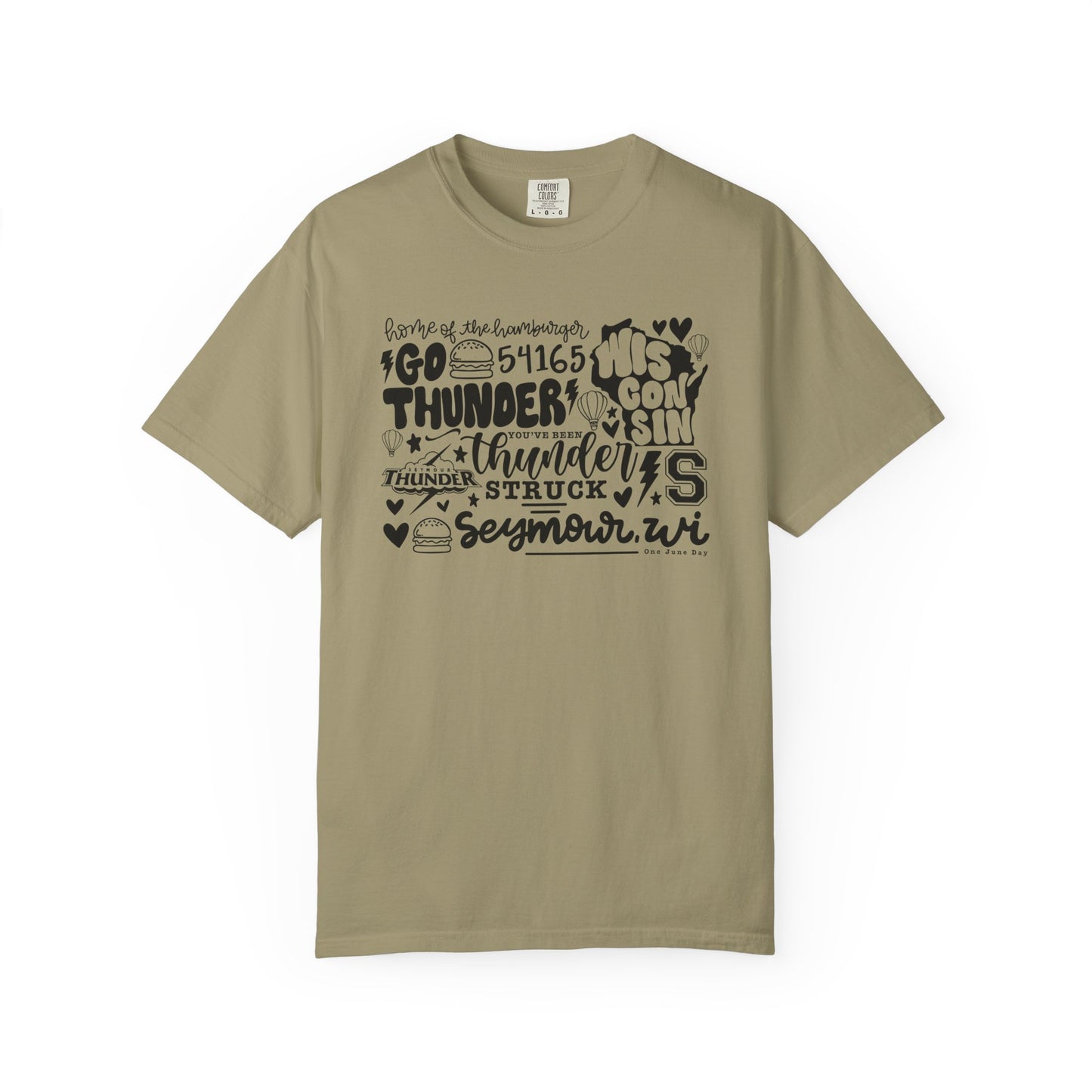 Handlettered Seymour Tee