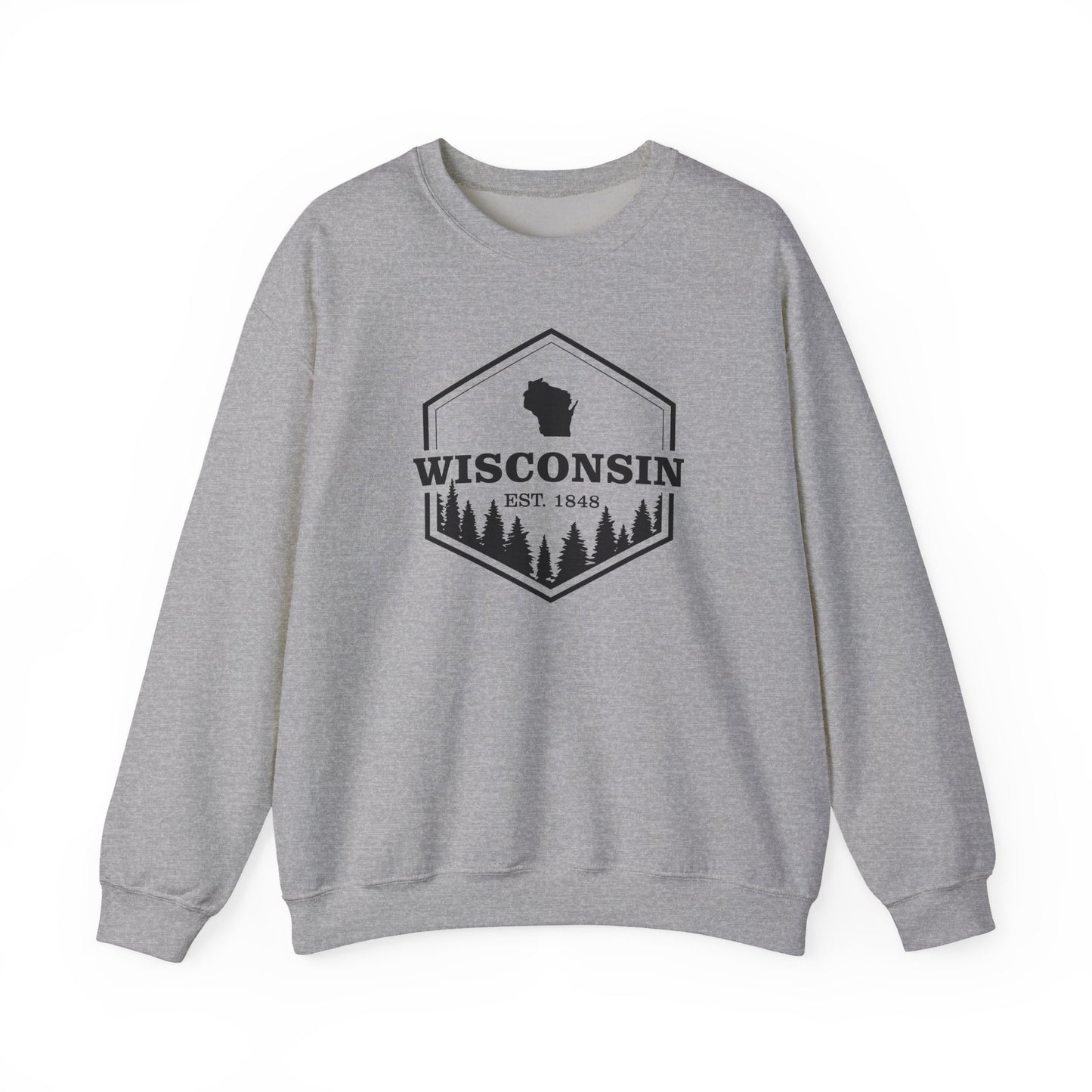 Wisconsin Badge Crewneck