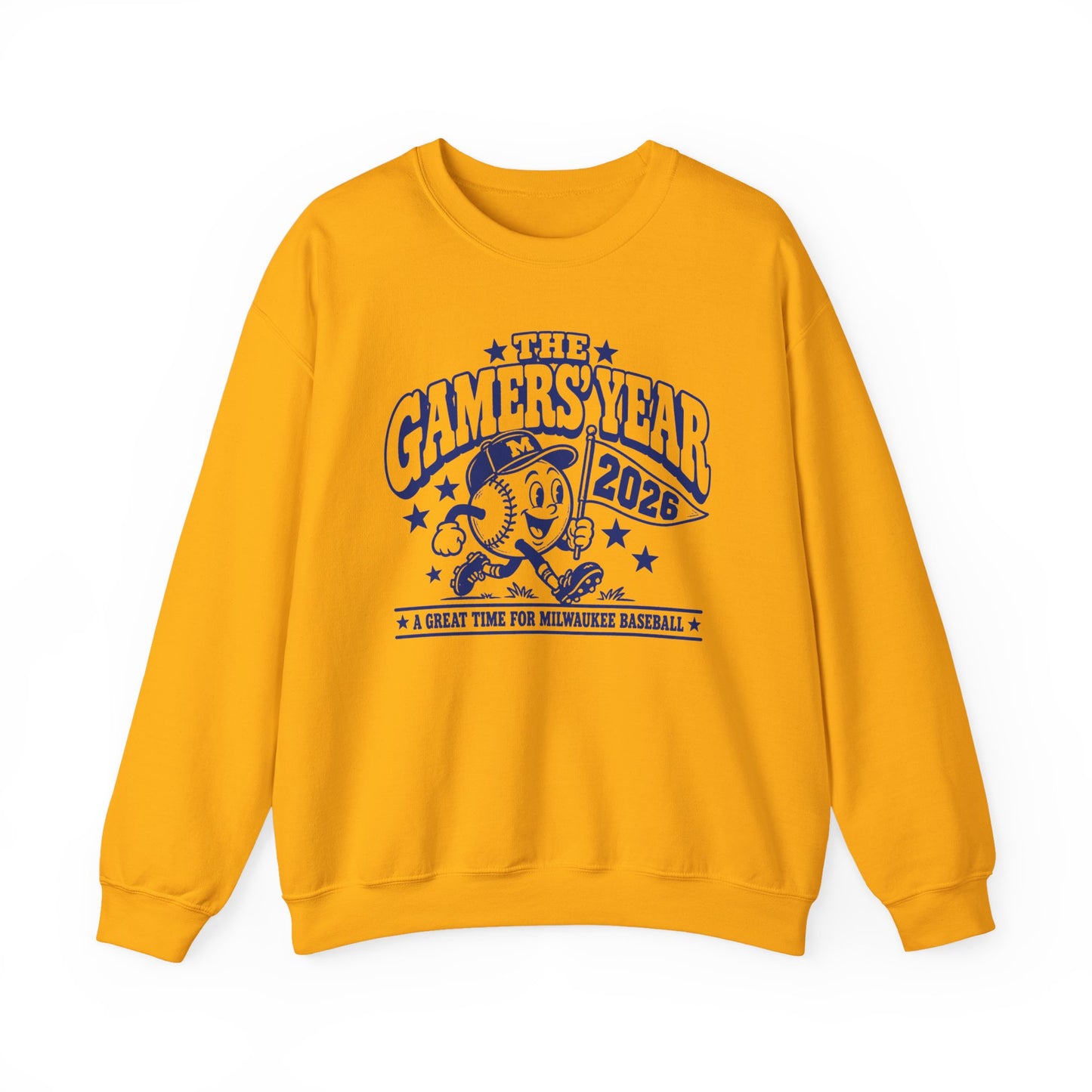 The Gamers' Year 2026 Milwaukee Baseball Crewneck