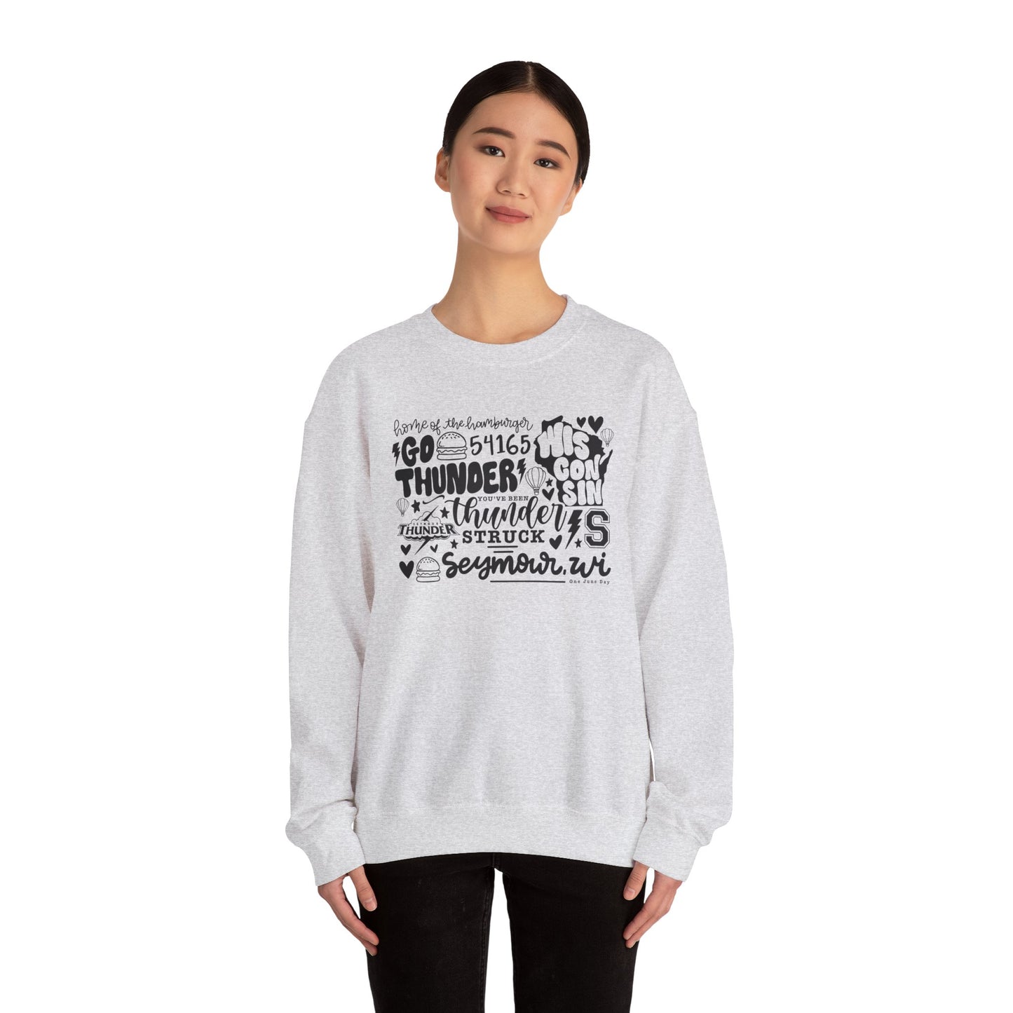 Handlettered Seymour Crewneck