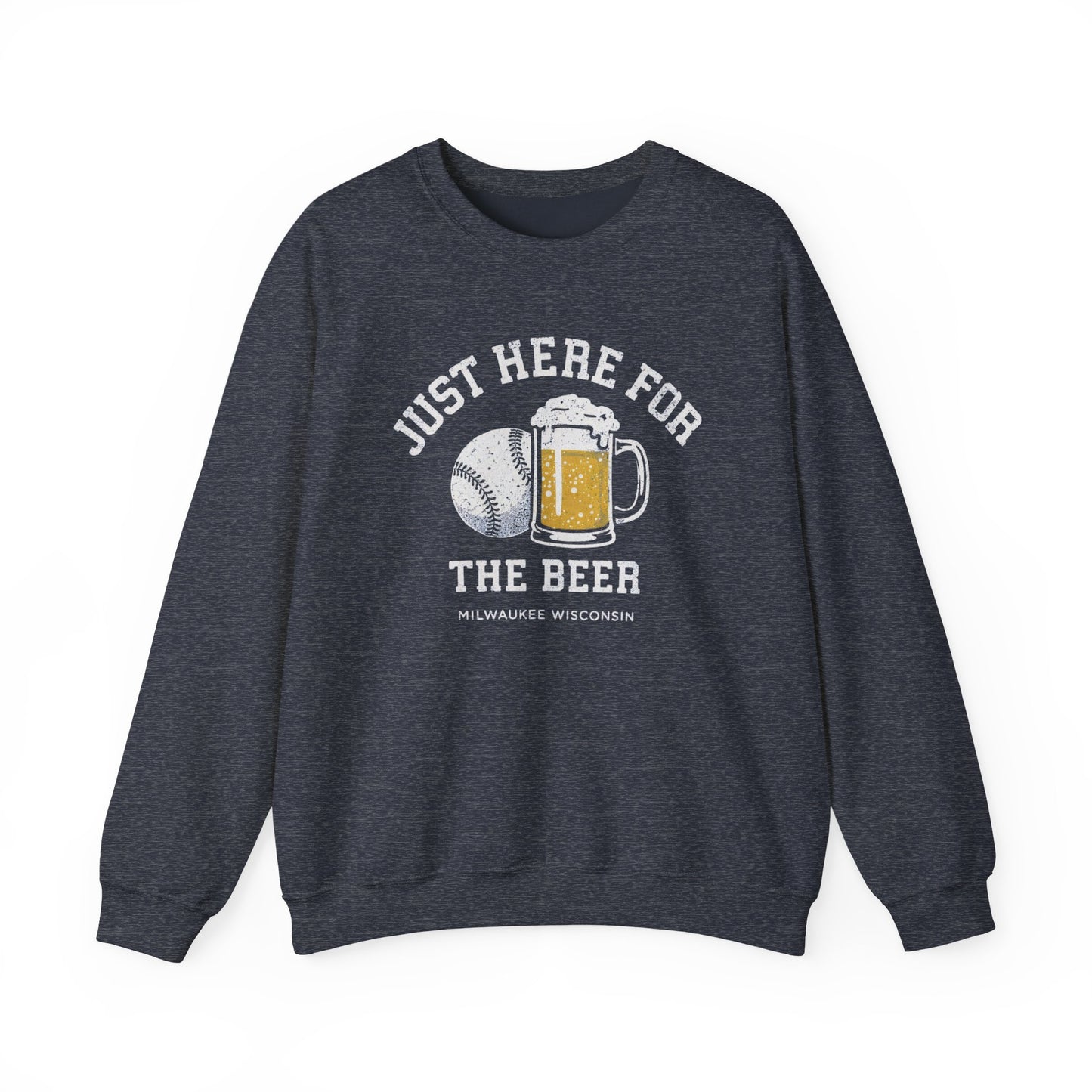Here For The Beer Crewneck