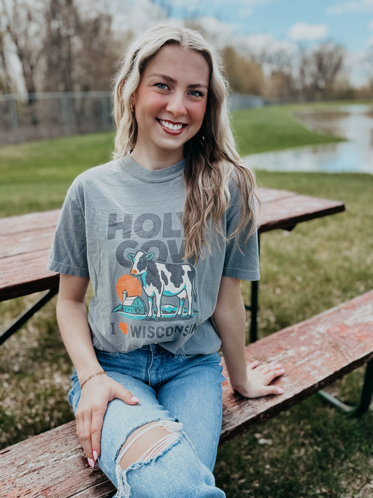 Holy Cow Wisconsin Tee
