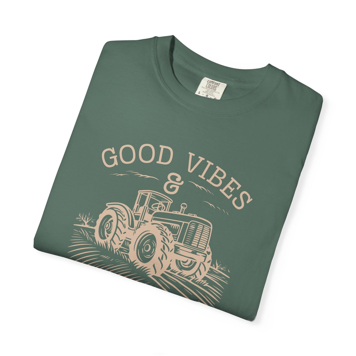 Good Vibes & Tractor Rides Tee